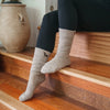 Chaussettes Everyday en mélange d’alpaga – Sable – Pokoloko