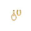 Boucles d'oreilles Malone or