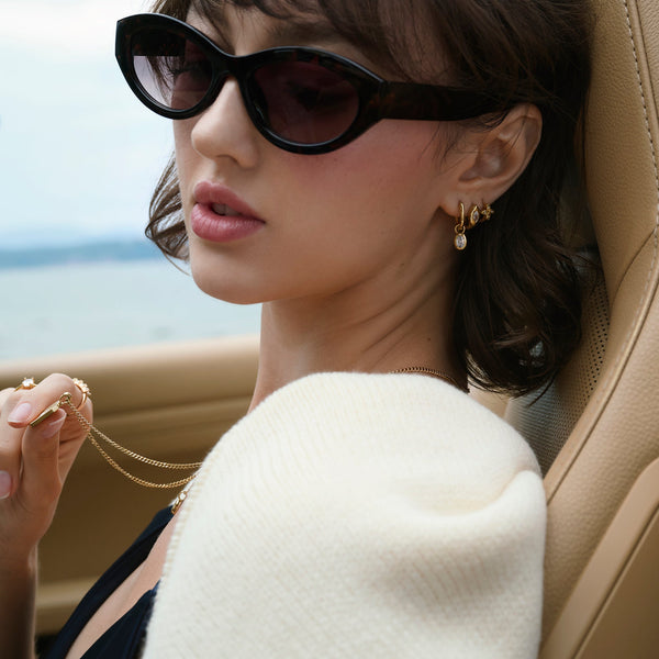 Boucles d'oreilles Siona II argent