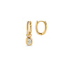 Boucles d'oreilles Clemence or