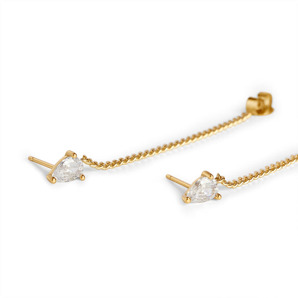 Boucles d'oreilles Cosette II or