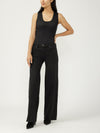 Jean Large Suki Femme Noir