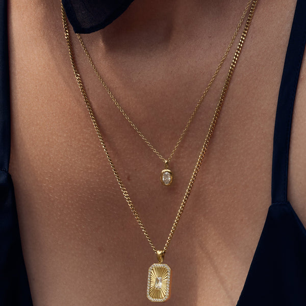 Collier pendentif Orsay or