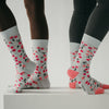 Chaussettes à motifs de cerises en coton Pima – 2 paires – Pokoloko