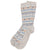 Chaussettes en Alpaga – Motif – Gris – L/XL