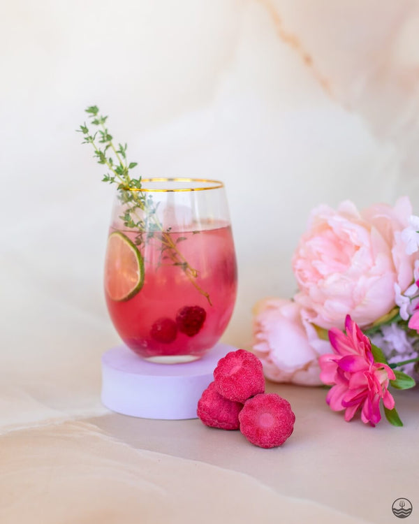Bombes à Cocktail Gin Tonic Framboise & Thé Vert Poseidn