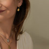 Boucles d'oreilles Iris Huggie