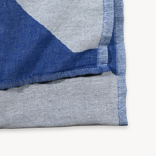 Serviette Diagonal – Bleu pierre – Pokoloko
