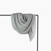 Jeté Crinkle doublé en molleton – Charbon et gris – Pokoloko