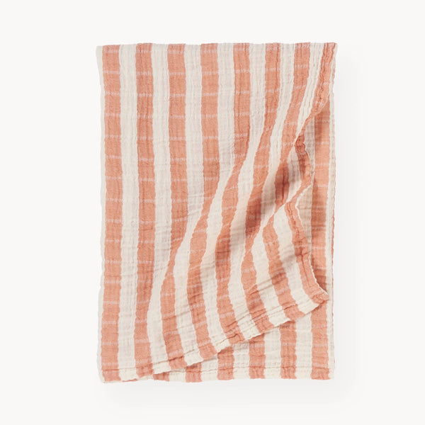 Couverture pour bébé Sailor en mousseline – Mandarine – Pokoloko