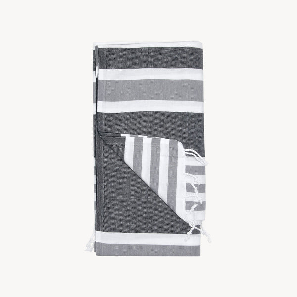 Serviette Ariel – Noir – Pokoloko