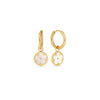 Boucles d'oreilles Nelliann or