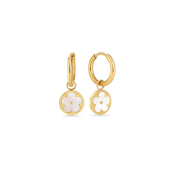 Boucles d'oreilles Nelliann or