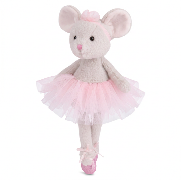 Antonia grise – Souris ballerine en peluche de Bukowski Bears