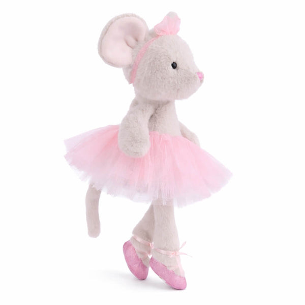 Antonia grise – Souris ballerine en peluche de Bukowski Bears