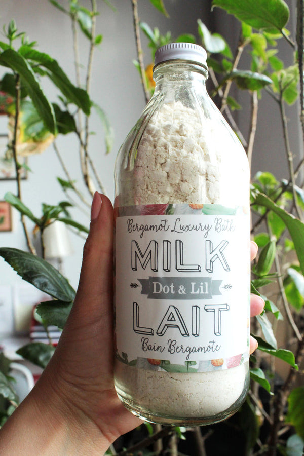 Bath salt/MILK/BERGAMOT SOAP