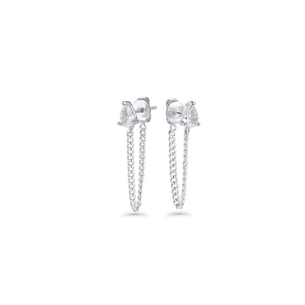 Boucles d'oreilles Cosette II argent