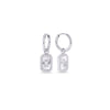 Boucles d'oreilles Orsay argent