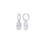Boucles d'oreilles Orsay argent
