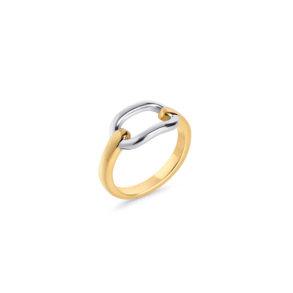 Bague Malone bicolore