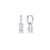 Boucles d'oreilles Windsor argent