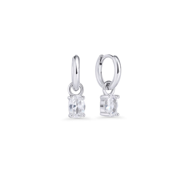 Boucles d'oreilles Windsor argent