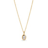 Collier pendentif Clemence or