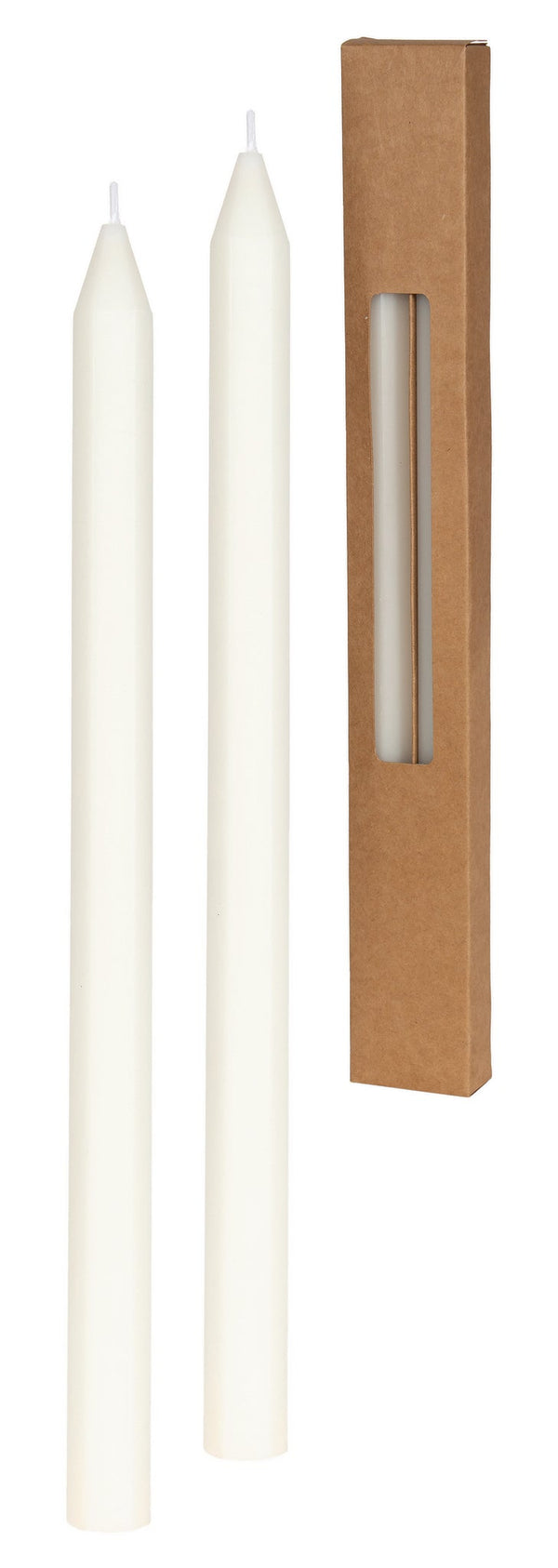 Ensemble de 2 chandelles éfillée 33cm