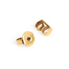 Boucles d'oreilles Valence or