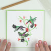 Carte de vœux Road Trip Quilling Card