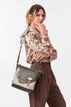 Sac à bandoulière Anekke Tulip – Poches avant et arrière – porté en bandoulière