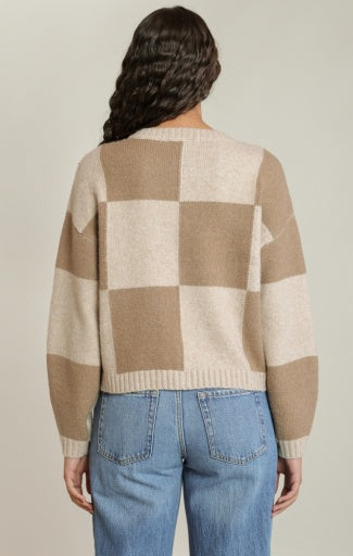 COLORBLOCK CARDIGAN