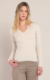 RIBBED SWEATER TOP