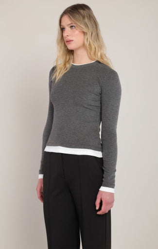 LAYERED LOOK TOP