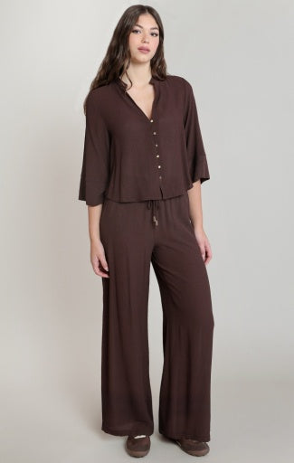 WIDE SLEEVES BLOUSE