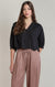 EMBROID V-NECK BLOUSE