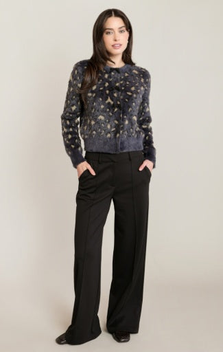 SOFT TOUCH PATTERNED CARDIGAN