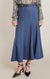 BELTED DENIM SKIRT