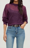 SHEER SWEATER TOP