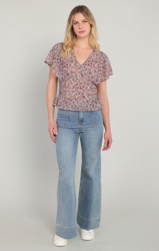 SMOKING WAIST TOP