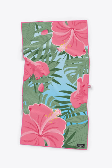 Serviette ''Fleurs des îles'' XL