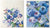 Lot de 2 chiffons suédois - Collection Bleuets