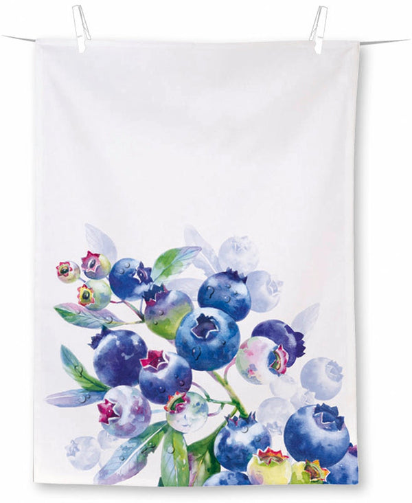 Serviette à mains - Collection Bleuets