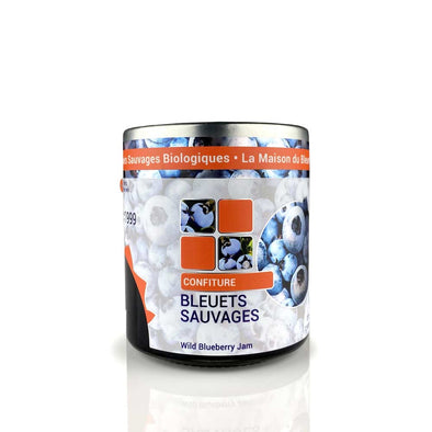 Confiture de bleuets sauvages du Lac-Saint-jean, La maison du bleuet, 212ml