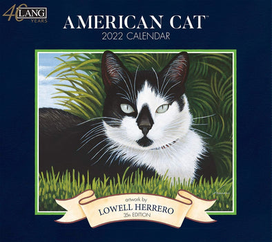 American Cat Calendrier 2022 La Maison du Bleuet