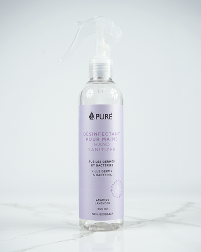 Désinfectant à main - Lavande | Pure | La Maison du Bleuet