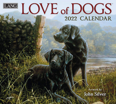 Love of Dogs Calendrier 2022 La Maison du Bleuet