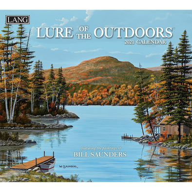 Lure of the outdoors Calendrier 2021 La Maison du Bleuet