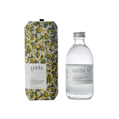 Bain moussant - No 2 - Huile d’olive et feuille de laurier | Lucia | La Maison du Bleuet