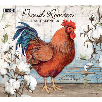 Proud Rooster Calendrier 2021 La Maison du Bleuet